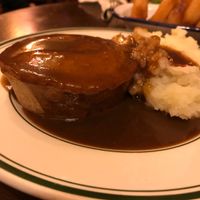 Goulash pie! at Norman's Coach and Horses in London