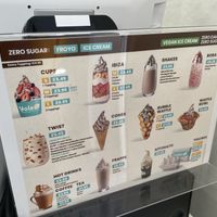 Menu  at Yolé in London