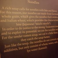 The noodz at Sorihashiya in Frankfurt