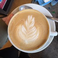 Decaf oat lattee  at Caffè Umbria - Ballard in Seattle