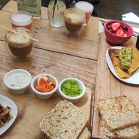 Brunch montaña at Mala Mía  in Santiago