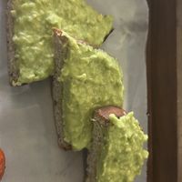 Avocado toast  at MY.KA Cafe Mysore in Karnataka