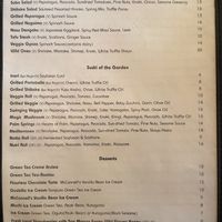 Menu  at Arigato Sushi in Santa Barbara