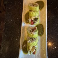 Mediterraneo roll  at Arigato Sushi in Santa Barbara