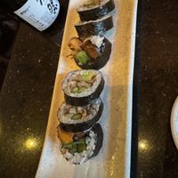 Magic mushrooming roll  at Arigato Sushi in Santa Barbara