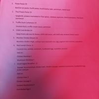 Non vegan options at Ola Lina in Kuala Lumpur