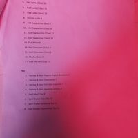 Drinks menu at Ola Lina in Kuala Lumpur