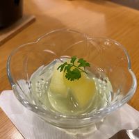 dessert - apple jelly at Ōwani Onsen Fujiya Hotel in Owani