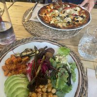   at Pizza Natura in Barcelona