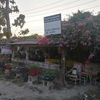 Outside Restaurant at Mon and Kurt's Restaurant in Chiang Dao