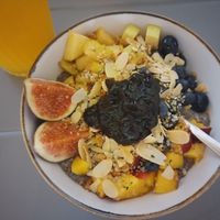 Chia pudding at Bundu in Kaunas