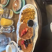 Vegan breakfast (sub bagel for gluten free toast)  at Art Cafe in Nyack