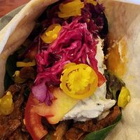 This Gyro is amazing at Buen Confidente in Merida