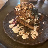 Overnight French toast  at Honest Greens - Chiado in Lisbon
