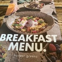 May 2026 menu   at Honest Greens - Chiado in Lisbon