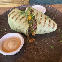 Vegan breakfast burrito   at Honest Greens - Chiado in Lisbon