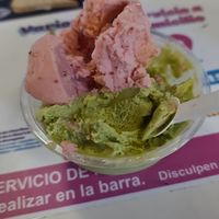 Gelato at Moo's in Tenerife