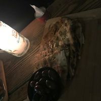 Olives with pita bread at beertime in Athens