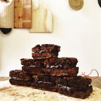 sugar free kumara brownies at Formosa Delight in Dunedin
