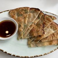 Chive pancake  at Formosa Delight in Dunedin