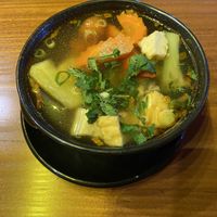 Soup at Umi Vegan in Berlin