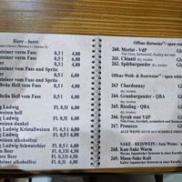 Menu 13 - beer and wine. at Umi Vegan in Berlin