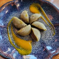 Grüntee Mochi at Umi Vegan in Berlin