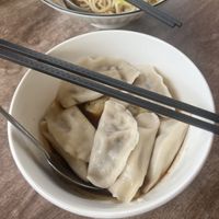 The vegan dumplings   at Gemini Dumplings & Noodles Restaurant in Koh Tao
