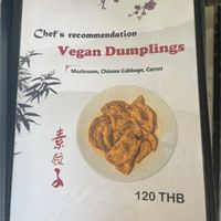 Menu  at Gemini Dumplings & Noodles Restaurant in Koh Tao