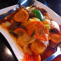 dish at Loving Vegan in Albuquerque