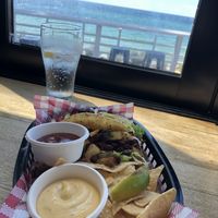 Bean nachos (vegan)  at Penguin Beer Company in Penguin