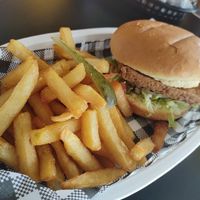 Mexican burger at Penguin Beer Company in Penguin