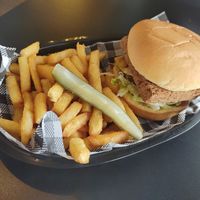 Preservation Burger at Penguin Beer Company in Penguin