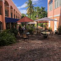 Beautiful lunch spot!  at Z Cafe in St Croix