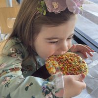 Vegan kid approved! Tasty cookie - sweet and soft   at Bak & Jo Bakery and Coffee in Mesa