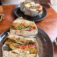 Curry bagel   at The Bagel in Koh Samui