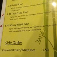 Menu 10 at Veggie Today in Concord