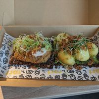 Green combo (set of 3 sandwiches) at Rørt in Copenhagen