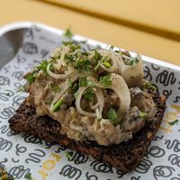 Veganised Mushaboom at Rørt in Copenhagen