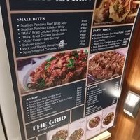 Menu at Pilya's Kitchen in Makati