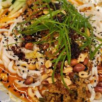 Vegan dan dan noodles - my go-to dish whenever I'm at Power Plant Mall! at Pilya's Kitchen in Makati