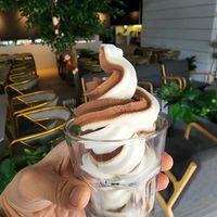 Soft serve ice cream at nomVnom Cafe in Johor Bahru