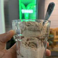 Lotus ice cream  at nomVnom Cafe in Johor Bahru
