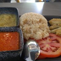 Chicken rice at nomVnom Cafe in Johor Bahru