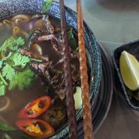 Pho Soup w/Beev at nomVnom Cafe in Johor Bahru