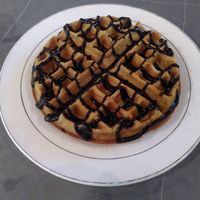 Waffle at nomVnom Cafe in Johor Bahru
