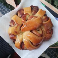 nutella bun at Gupi Vegan Pastry - Pop Up in Lisbon