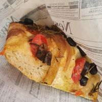 focaccia at Gupi Vegan Pastry - Pop Up in Lisbon