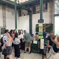 The market stall itself   at Gupi Vegan Pastry - Pop Up in Lisbon