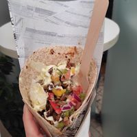 Mushroom wrap at Gupi Vegan Pastry - Pop Up in Lisbon